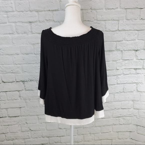 Cato Knit On / Off Shoulder Top Sz. L - Picture 4 of 8